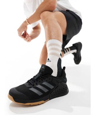 adidas Training Dropset trainers in black