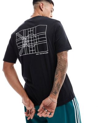 adidas Training t-shirt with Tiro nation graphic in black