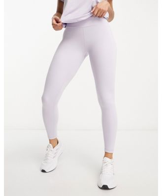 adidas Yoga Essentials leggings in silver dawn-Grey