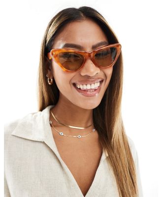 AIRE Linea cat eye sunglasses in vintage tort-Brown