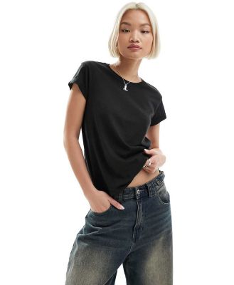 AllSaints Anna tee in black