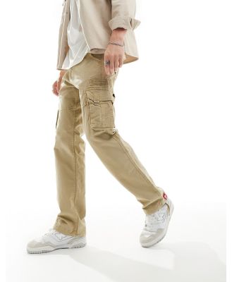 Alpha Industries Jet cargo pants in sand-Neutral