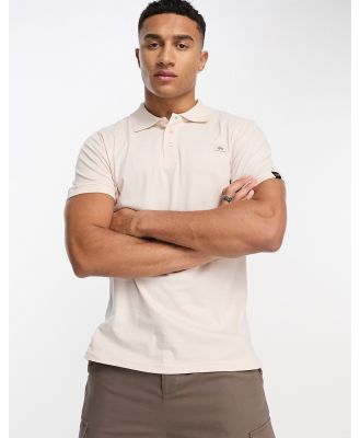 Alpha Industries X-Fit polo in cream-White