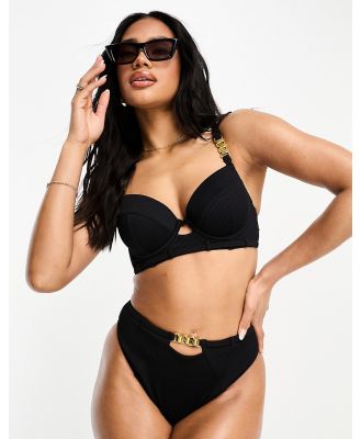 Ann Summers Riviera bikini top in black