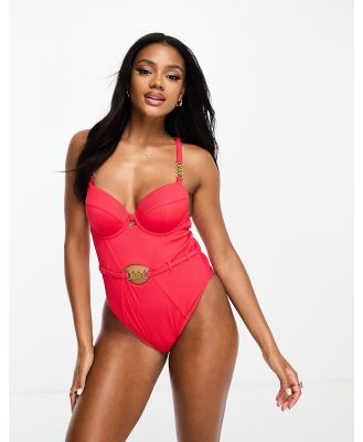 Ann Summers Riviera swimsuit in red