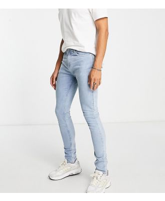 Another Influence Tall skinny fit jeans in light blue