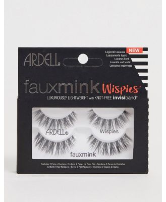 Ardell Faux Mink Lashes Wispies Twin Pack-Black