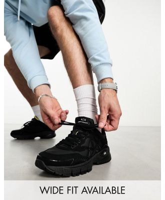 Armani Exchange sneakers in black