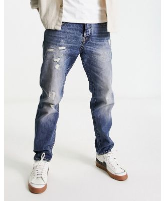 Armani Exchange straight fit jeans in blue