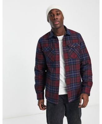 Barbour Cannich check overshirt in red