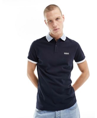 Barbour International Howall polo shirt in navy