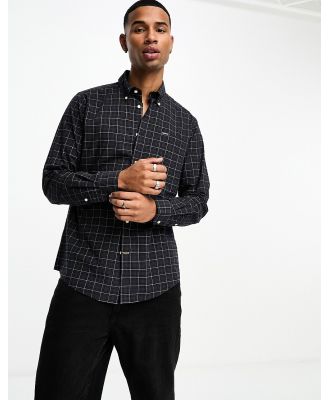 Barbour Lomond tailored shirt in black check