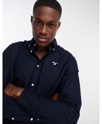 Barbour Oxford tailored shirt in navy