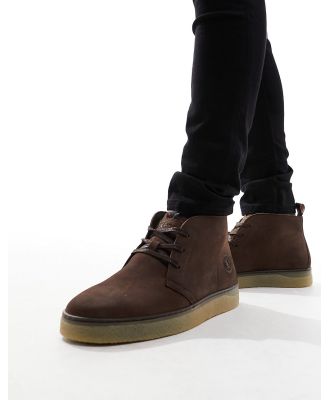 Barbour Reverb Chukka lace up boots in brown