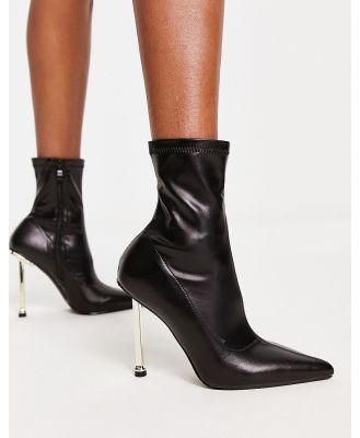 Bebo Valerie sock boots in black