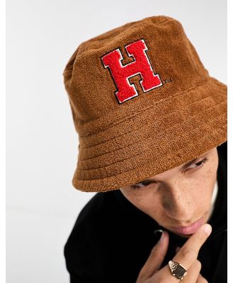 Boardmans Harvard University bucket hat in beige-Neutral
