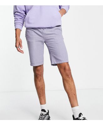 Bolongaro Trevor Tall cord shorts in lilac-Purple