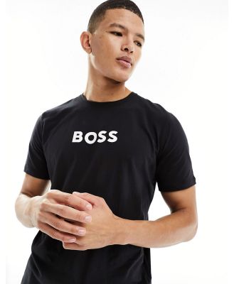 BOSS bodywear logo t-shirt in black