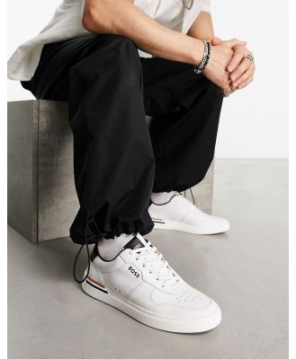 BOSS Clint Tenn sneakers in open white