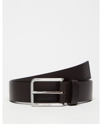 Calvin Klein 35mm belt in dark brown