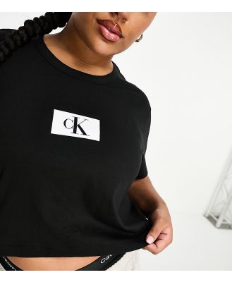 Calvin Klein Curve lounge t-shirt in black