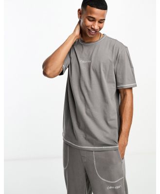 Calvin Klein Future Shift t-shirt in charcoal grey