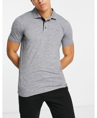 Calvin Klein Golf Newport polo shirt in light grey