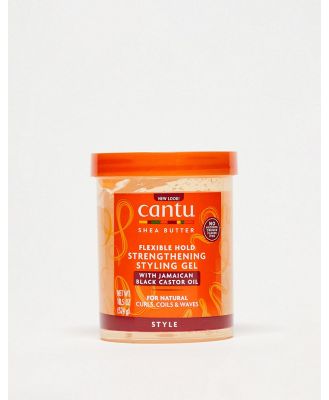 Cantu Shea Butter Maximum Hold Strengthening Styling Gel with Jamaican Black Castor Oil-No colour