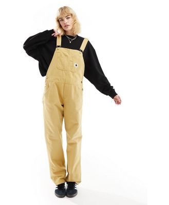 Carhartt straight leg dungarees in brown