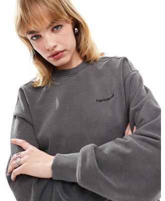 Carhartt WIP Duster sweatshirt in black