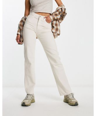 Carhartt WIP Noxon high waist jeans in off white