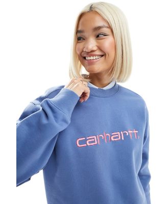 Carhartt WIP Sweatshirt In Blue