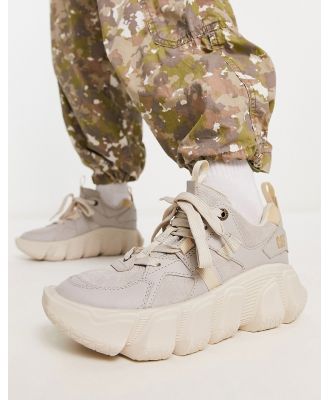 Cat Footwear Imposter chunky sneakers in beige-Neutral
