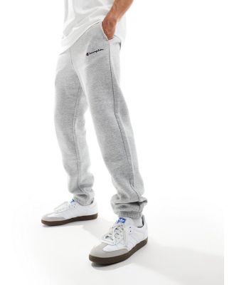 Champion small logo trackies in grey