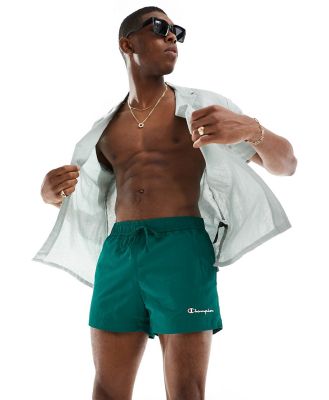 Champion swim shorts in dark green