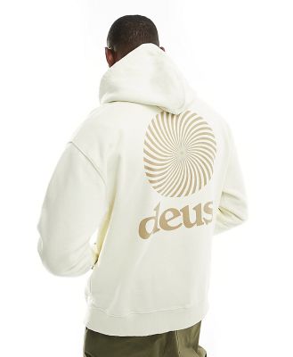 Deus Ex Machina Vortex hoodie in beige-Neutra