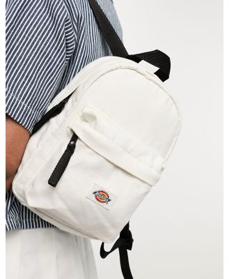 Dickies Duck Canvas mini backpack in cream-White