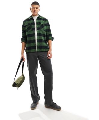 Dickies New Sacramento check shirt in pine green