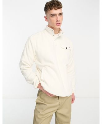 Dickies Port Allen fleece sweatshirt in off white