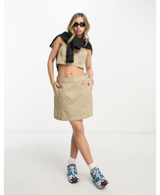 Dickies Whitford skirt in khaki (part of a set)-Green
