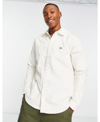 Dickies Wilsonville long sleeve cord shirt in off white