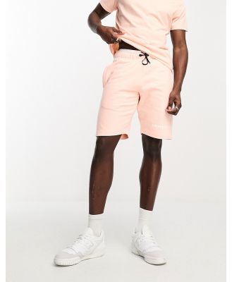 DKNY Terry shorts in light pink-Orange