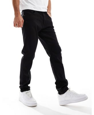 DTT stretch slim fit jeans in black