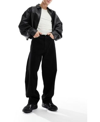 Dr Denim Kobe baggy fit jeans in black