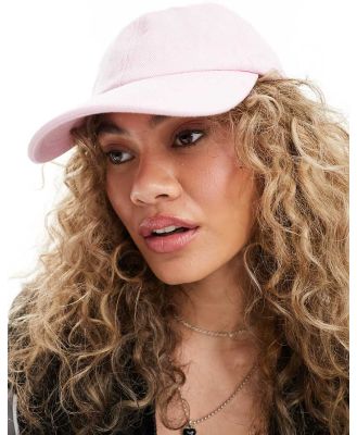 Dr Denim Nolan logo soft baseball cap in soft pink