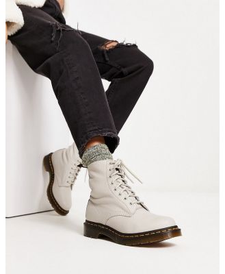 Dr Martens 1460 Pascal Virginia boots in cobblestone-Grey