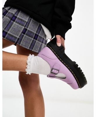 Dr Martens Bethan Quad mary jane shoes in lilac-Purple