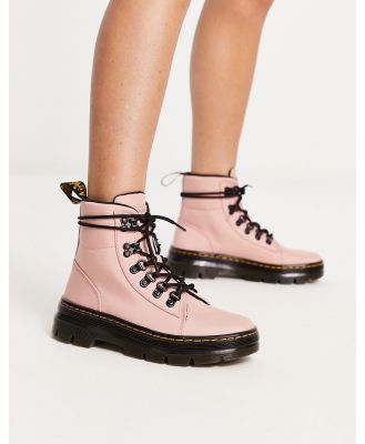 Dr Martens Combs nylon boots in peach-Neutral