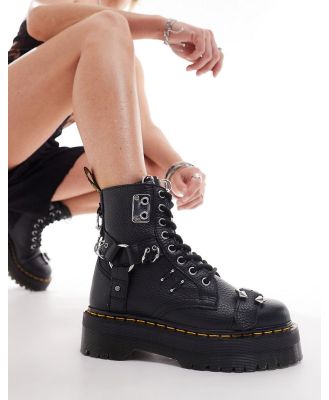 Dr Martens Jadon piercing boots in black