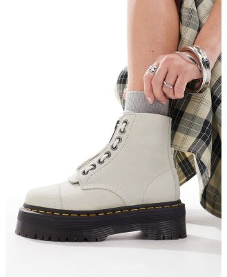 Dr Martens Sinclair boots in cool grey nubuck